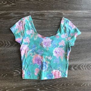 Floral Crop Top